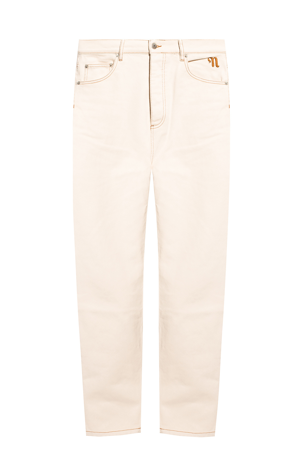 Nanushka Cotton trousers with logo